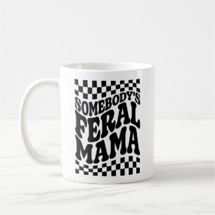 Caneca De Café Presente Feral da Família Engraçado de Alguém