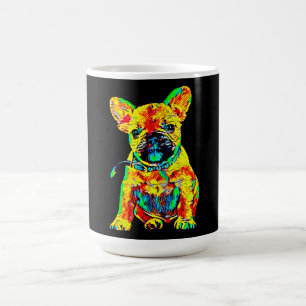 Caneca De Café Presente Francês para Bulldog   Oferta de Arte Col