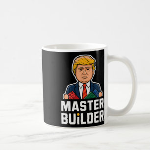 Caneca De Café Presente Funny Trump Master Builder
