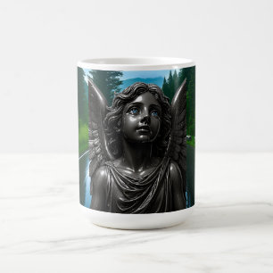 Caneca De Café Presente Gótico Anjo Escuro