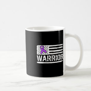 Caneca De Café Presente Guerreiro Epilepsia Bandeira Americana Ro