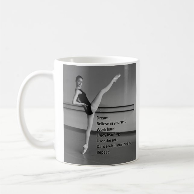 Caneca De Café Presente ideal da dança para dançarinos (Esquerda)