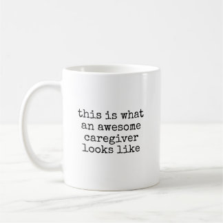 Caneca De Café Presente Incrível para Cuidador Carateker Engraçad