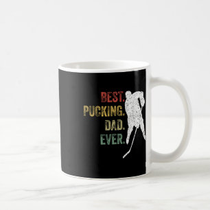 Caneca De Café Presente Legal para Pai de Hockey Melhor Pai Pucki