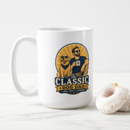 Caneca De Café Presente Legendário para o Dia dos Pais com Tema d