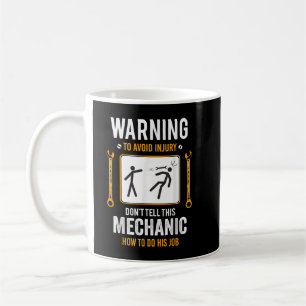 Caneca De Café Presente Mecânico Automático Engraçado para Homens