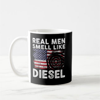 Caneca De Café Presente Mecânico Diesel Engraçado, Homens Reais C