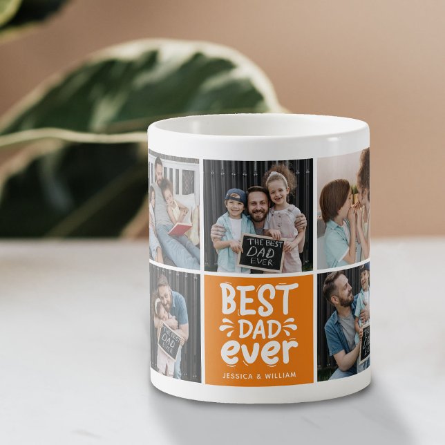 Caneca De Café Presente 'Melhor Pai de Todos os Tempos' Moderno c (Criador carregado)
