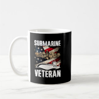 Caneca De Café Presente Militar Norte-Americano para Submarino Ve