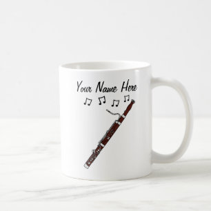 Caneca De Café Presente Musicista Bassonista de Mug Personalizado