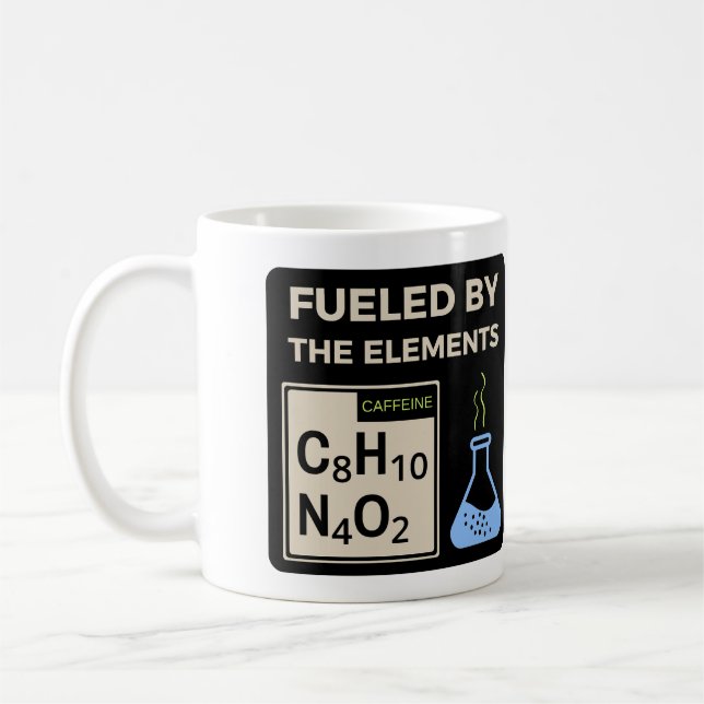 Caneca De Café Presente Nerd para Amantes de Café Impulsionados p (Esquerda)