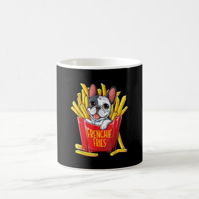 Caneca De Café Presente no cão | Fries franceses (Centro)