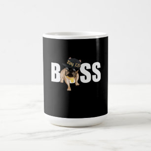 Caneca De Café Presente no cão Thug Life French Buldog