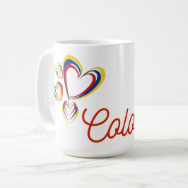 Caneca De Café Presente no Dia da Colômbia