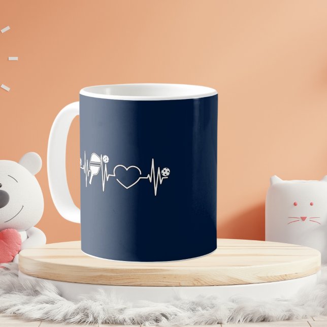 Caneca De Café Presente no Esportes Hartball Pickleball Lover (Criador carregado)