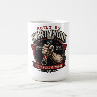 Caneca De Café Presente Orgulhoso para Mecânico Vintage - Constru