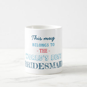Caneca De Café Presente para a melhor madrinha