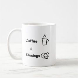 Caneca De Café Presente para Agentes Imobiliários _ Presente Real