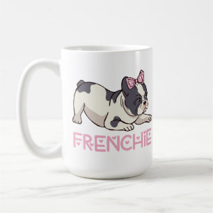 Caneca De Café Presente para Amante de Cachorro Francês Fofo Bull