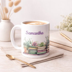 Caneca De Café Presente para Amante de Livros Cantinho de Leitura