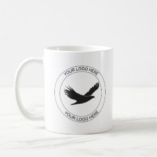 Caneca De Café Presente Para Colaborar Seu Logotipo Aqui Logotipo