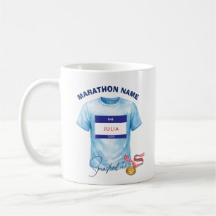 Caneca De Café Presente para Corredor de Maratona Concluinte