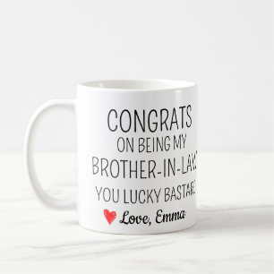 Caneca De Café Presente para cunhado