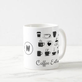 Caneca De Café Presente para Entusiastas de Café | Nome Personali