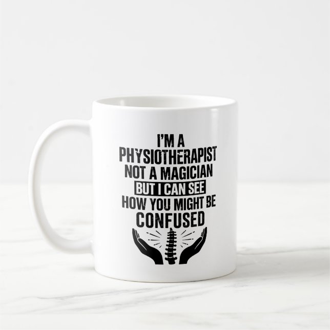 Caneca De Café Presente para Fisioterapeuta (Esquerda)