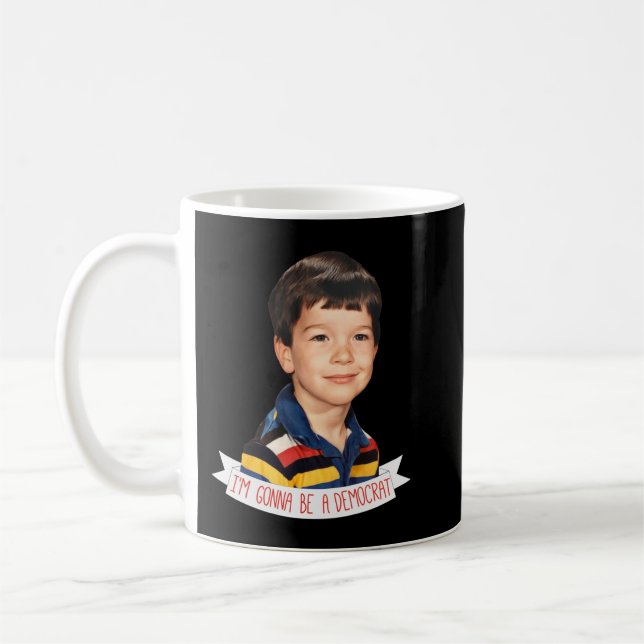 Caneca De Café Presente Para Homens John Mulaney... Eu Vou Ser Um (Esquerda)
