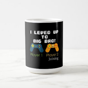 Caneca De Café Presente para jogos I Nível Superior Ao Irmão Gr