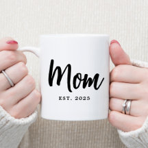 Presente para Mãe Ano de Fundação Nova Mãe