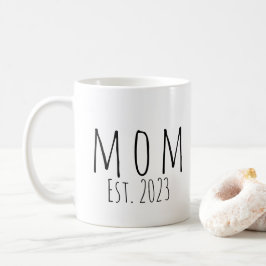 Caneca De Café Presente para Mãe Recém-Constituída