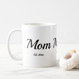 Caneca De Café Presente para Mãe Recém-Constituída