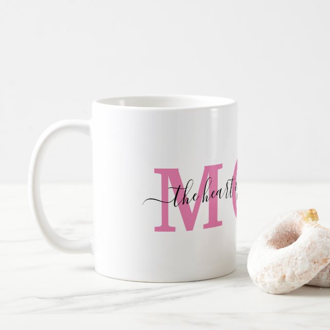 Caneca De Café Presente para o aniversário da Mãe da mãe (Com Donut)