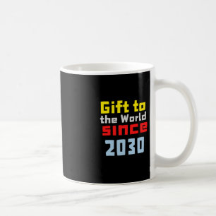 Caneca De Café Presente Para O Mundo Desde 2030