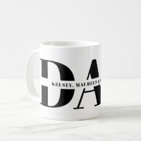 Presente para Pai com Nomes de Filhos