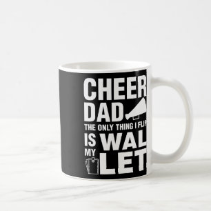 Caneca De Café Presente para Pai de Cheerleader Carteira Flip Eng