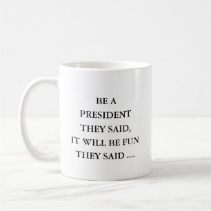 Caneca De Café Presente para Presidente, Ideia de Presente para P