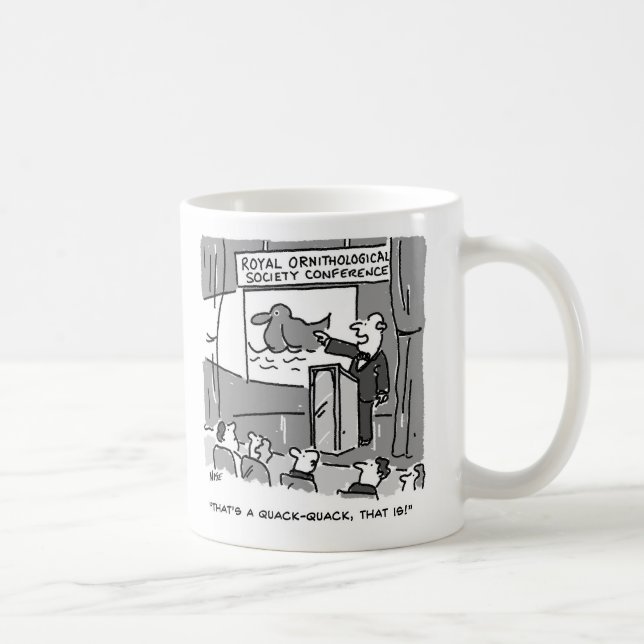 Caneca De Café Presente para um Birdwatcher ou Birder. Engraçado  (Direita)