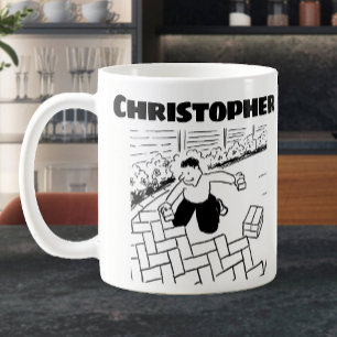 Caneca De Café Presente para uma Camada de Proteção de Bloco co