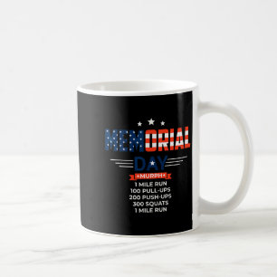 Caneca De Café Presente patriótico de treino no Memorial Day Murp