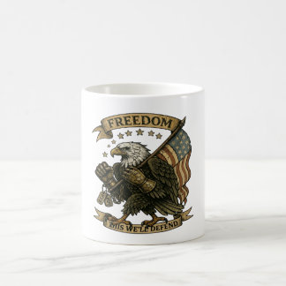 Caneca De Café Presente Patriótico Veterano Águia EXÉRCITO EUA Bo