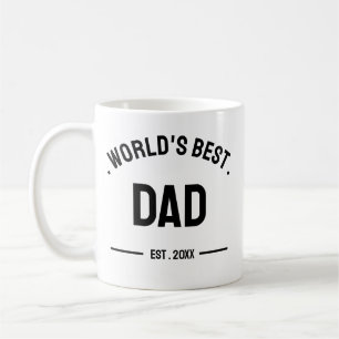 Caneca De Café Presente perfeito para o Pai do melhor Pai do mund