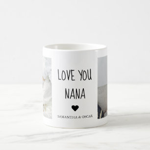 Caneca De Café Presente Personalizado Ama Você Nana Foto Custom