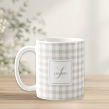 Presente Personalizado com Inicial e Nome em Xadre