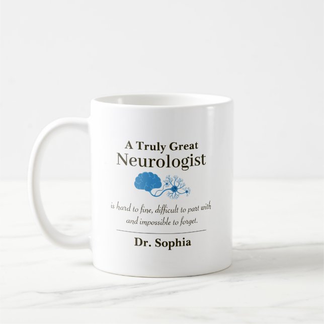 Caneca De Café Presente Personalizado de Agradecimento ao Grande  (Esquerda)