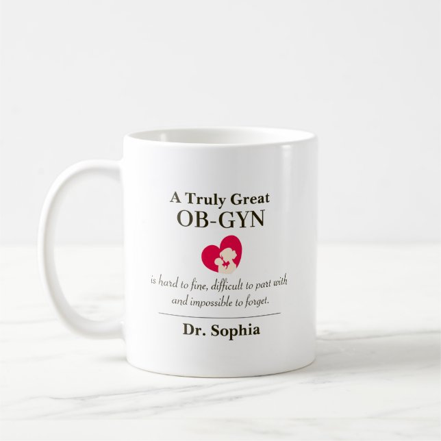 Caneca De Café Presente Personalizado de Agradecimento ao Grande  (Esquerda)
