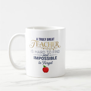 Caneca De Café Presente Personalizado de Agradecimento ao Profess