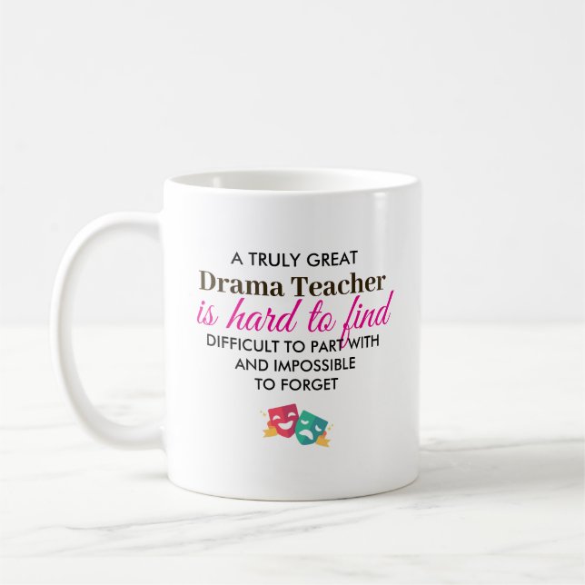 Caneca De Café Presente Personalizado de Agradecimento para Profe (Esquerda)